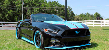 The modified Mustang GT will come in three editions with small production numbers – 243 King models, 43 King Premier and 14 King Premier convertibles. Customers can order the cars through their local Ford dealership.